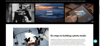 Scandinavian Photo Case Study Screen