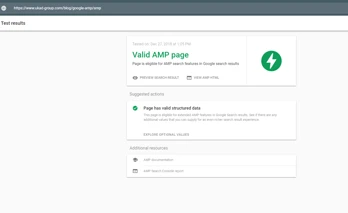 AMP Testing illustration