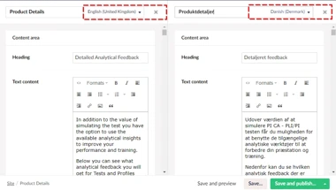 Umbraco Multilang Screenshot